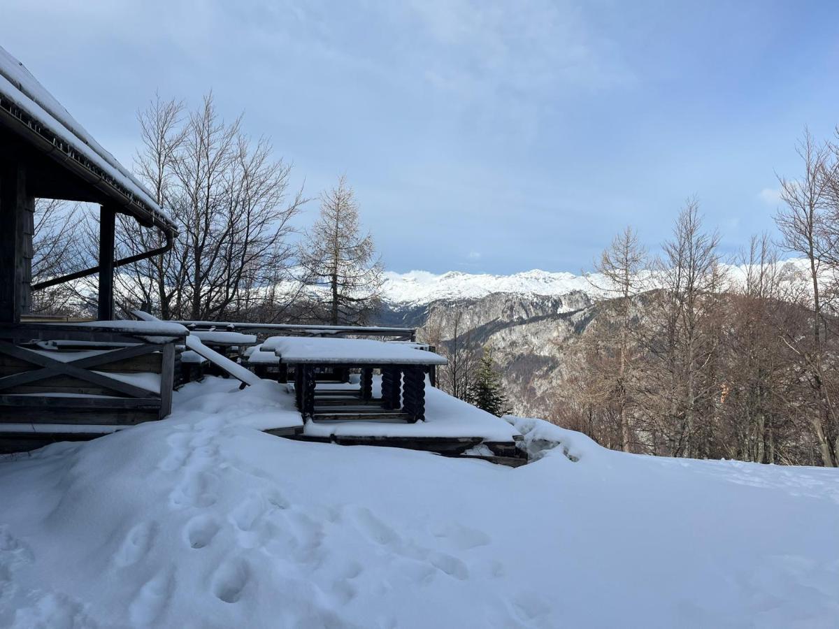 Chalet Burja At Vogel Mountain - Cable Car Access Or Hiking - Not Reachable With Car Bohinj Exteriör bild