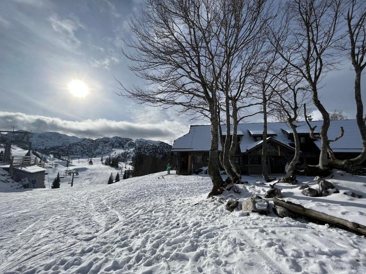 Chalet Burja At Vogel Mountain - Cable Car Access Or Hiking - Not Reachable With Car Bohinj Exteriör bild